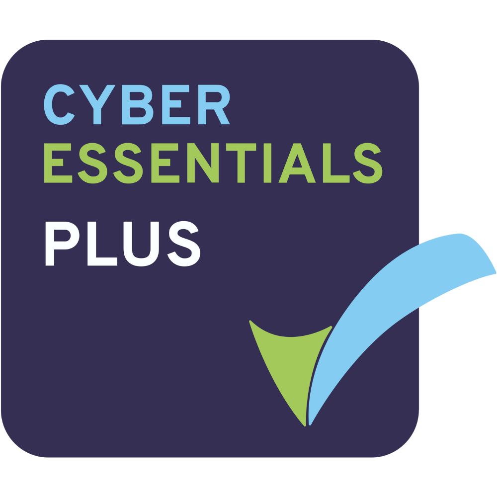 Overt Software's Cyber Essentials Plus Certification Badge