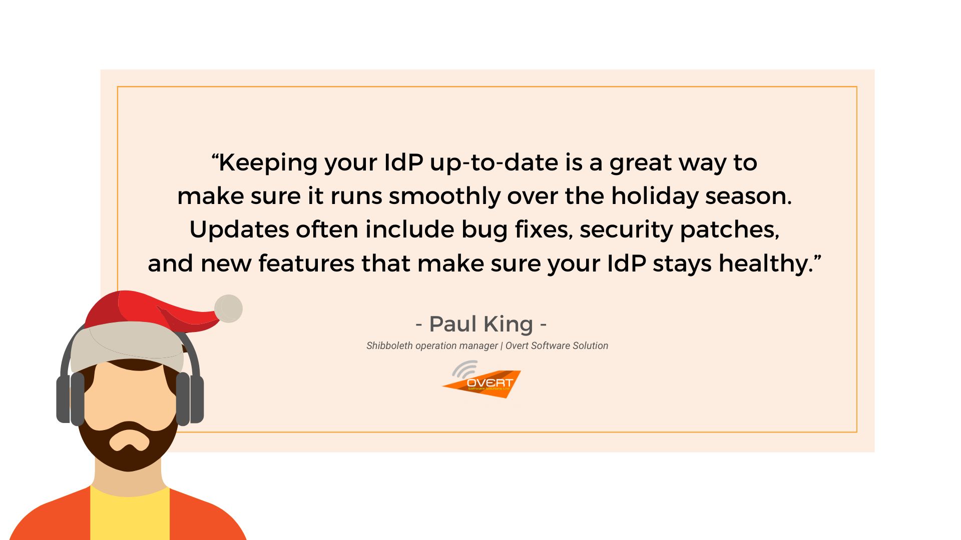Extra IDP protection on holiday season_Paul Quote 1