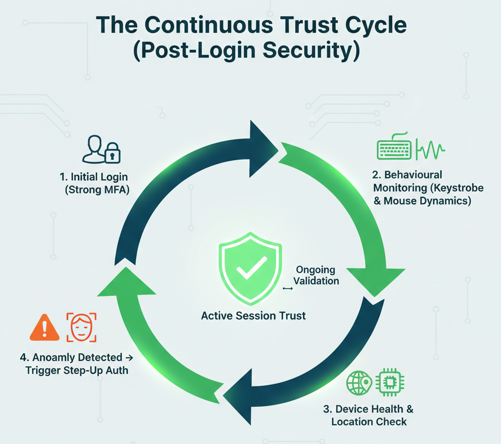 Beyond Static MFA to Continuous Trust illustration