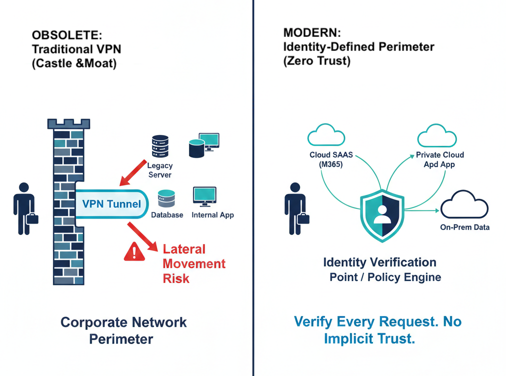 Why the Network Perimeter Is Obsolete in 2026 illustration